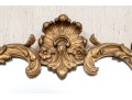 Vintage Carved And Gilt Baroque Style Mirror