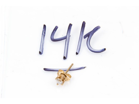 Collection Of Fashion Jewelry With Single 14K Earring