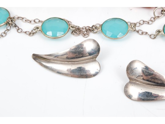 Collection Of Sterling, 800 Silver And Fashion Jewelry