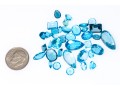 Loose Stones: 38 Topaz Stones, Shades Of Blue, 67.3 TCW