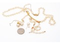 Collection Of 14K And Pearl Jewelry