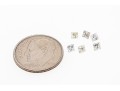 Loose Stones: 6 Princess Cut Diamonds, 0.68 TCW