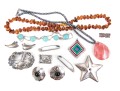 Collection Of Sterling, 800 Silver And Fashion Jewelry