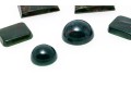 Loose Stones: 14 Cabochon Cut Blood Stones, 87.1 TCW