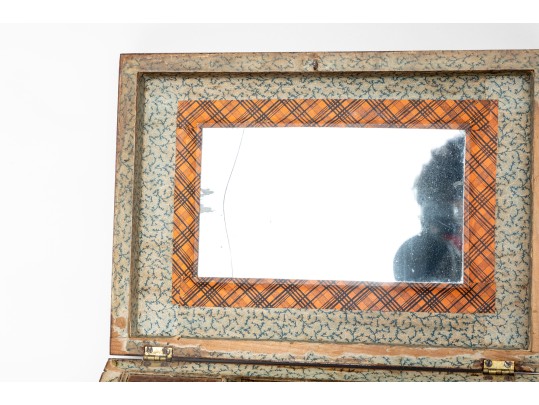 19th Century Parquetry Sewing Box