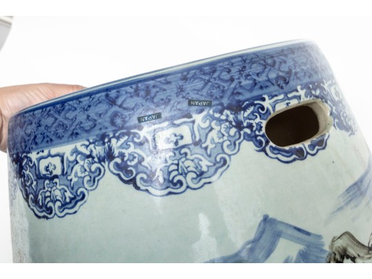 Japanese Ceramic Garden Stool