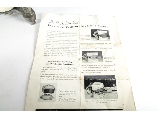 Hanau Dental Articulator With Case