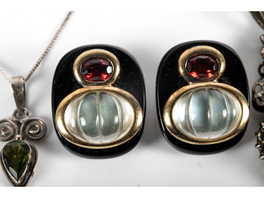 Assorted Vintage Sterling Silver Jewelry Including Kai Yin Lo