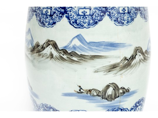 Japanese Ceramic Garden Stool