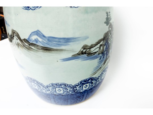 Japanese Ceramic Garden Stool