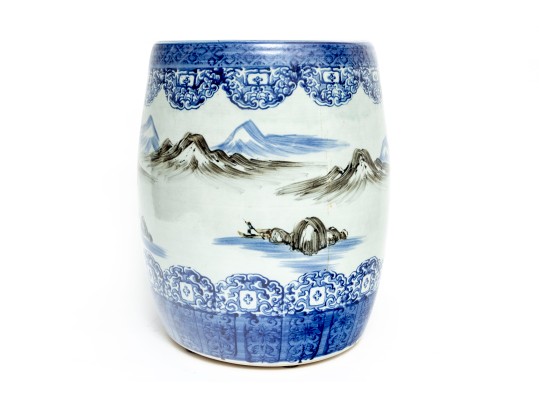 Japanese Ceramic Garden Stool