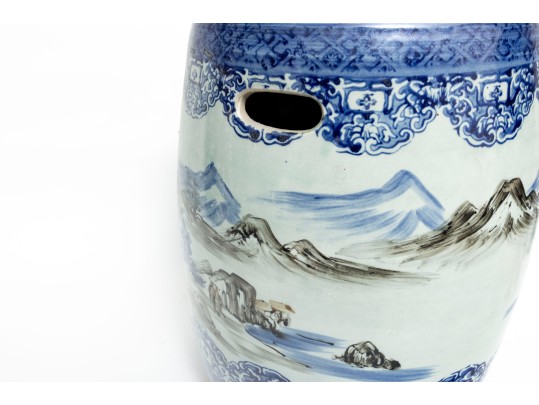 Japanese Ceramic Garden Stool