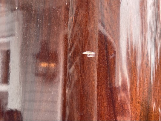 Ralph Lauren Rosewood And Stainless Steel 'Duke' Bar, For Restoration