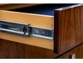 Ralph Lauren Rosewood And Stainless Steel 'Duke' Bar, For Restoration