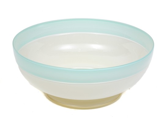 A Beautiful Hand Blown Art Glass Bowl