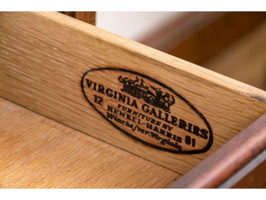  Virginia Galleries Henkel-Harris Mahogany Bookcase Secretary