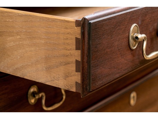  Virginia Galleries Henkel-Harris Mahogany Bookcase Secretary