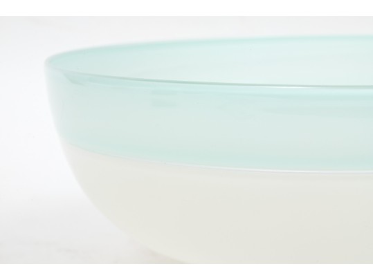 A Beautiful Hand Blown Art Glass Bowl