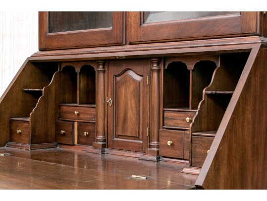  Virginia Galleries Henkel-Harris Mahogany Bookcase Secretary