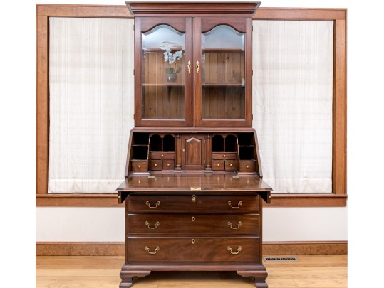  Virginia Galleries Henkel-Harris Mahogany Bookcase Secretary
