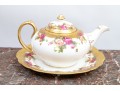 Elegant Golden Rose Royal Chelsea English Bone China Tea Service
