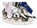 Two Antique Continental Porcelain Figural Groups