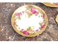 Elegant Golden Rose Royal Chelsea English Bone China Tea Service