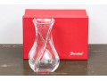 French, Baccarat 'Serpentine' Crystal Vase