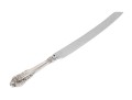 English Sheffield Grand Baroque Sterling Handled Cake Knife