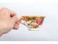 Elegant Golden Rose Royal Chelsea English Bone China Tea Service