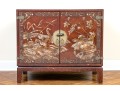 Vintage Chinese Carved And Gilt Finished Chest