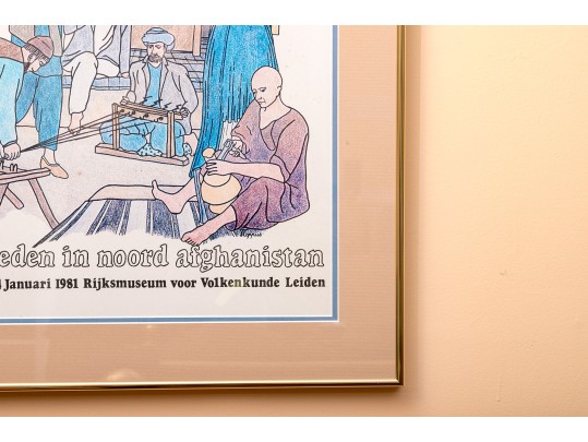 1980's Dutch Museum Poster For 