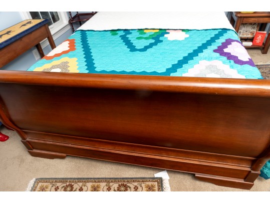 Queen Sleigh Bedframe
