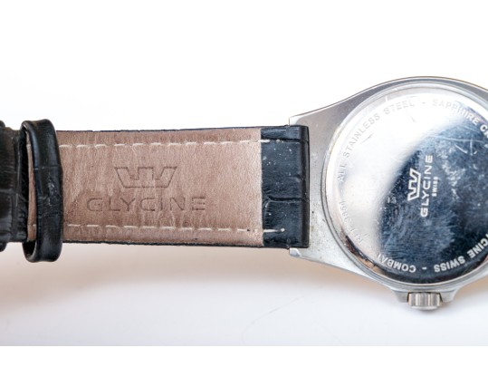 Glycine Combat Watches In Blue And Yellow