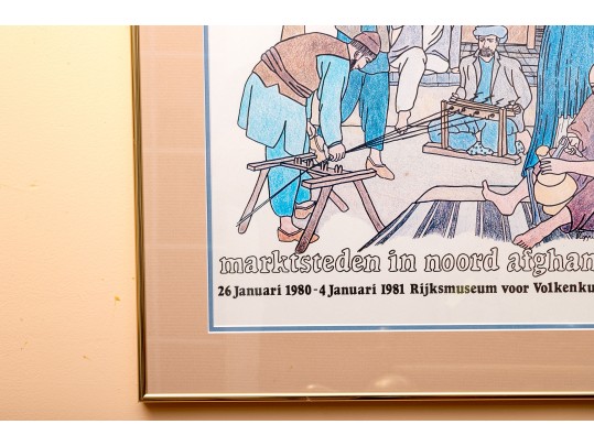 1980's Dutch Museum Poster For 