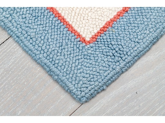 Hand Hooked 'George Washington On A Horse' Mat