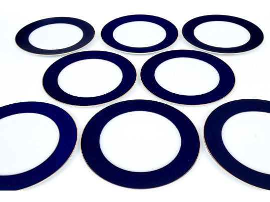 Set Of 8 Rosenthal Classic Rose Collection Dinner Plates