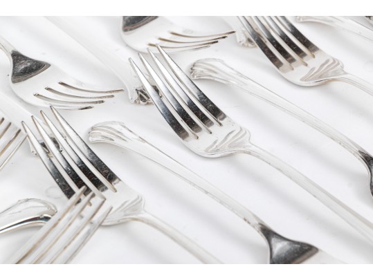 Large Set Of Towle Sterling Silver Flatware- 