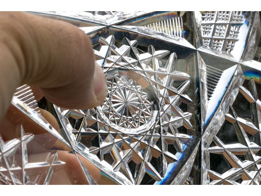 Hawkes American Brilliant Cut Crystal Bowl