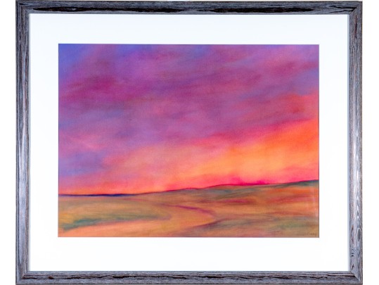 Dawn Greeley (Am., D. 2008) Pastel On Paper