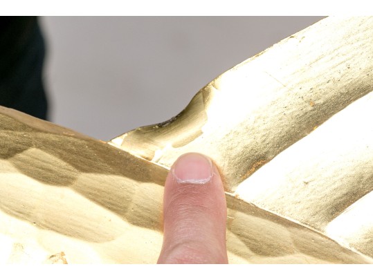 T.J. McDermott (Am., 20th-21st C) Weather Vane With A Golden Fish Top