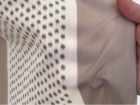 Elegant Pair Of Window Draperies, With Decorative Trims