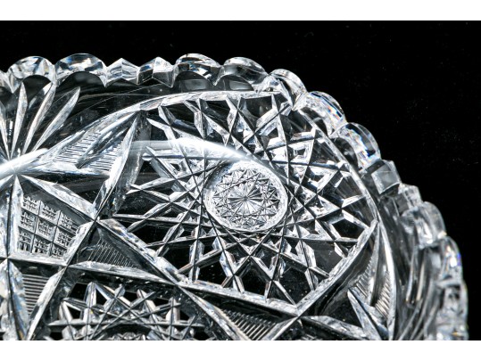 Hawkes American Brilliant Cut Crystal Bowl