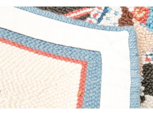 Hand Hooked 'George Washington On A Horse' Mat