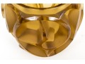 Rene Lalique Tourbillons Yellow Glass Vase
