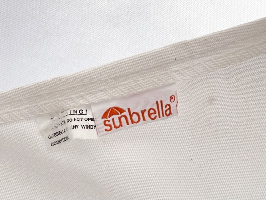 Pair Of Outdoor Umbrellas