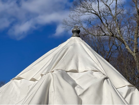 Pair Of Outdoor Umbrellas