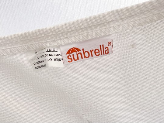 Pair Of Outdoor Umbrellas