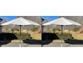 Pair Of Outdoor Umbrellas