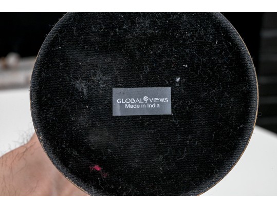 Two Decorative Mantle Clocks With Clock / Barometer